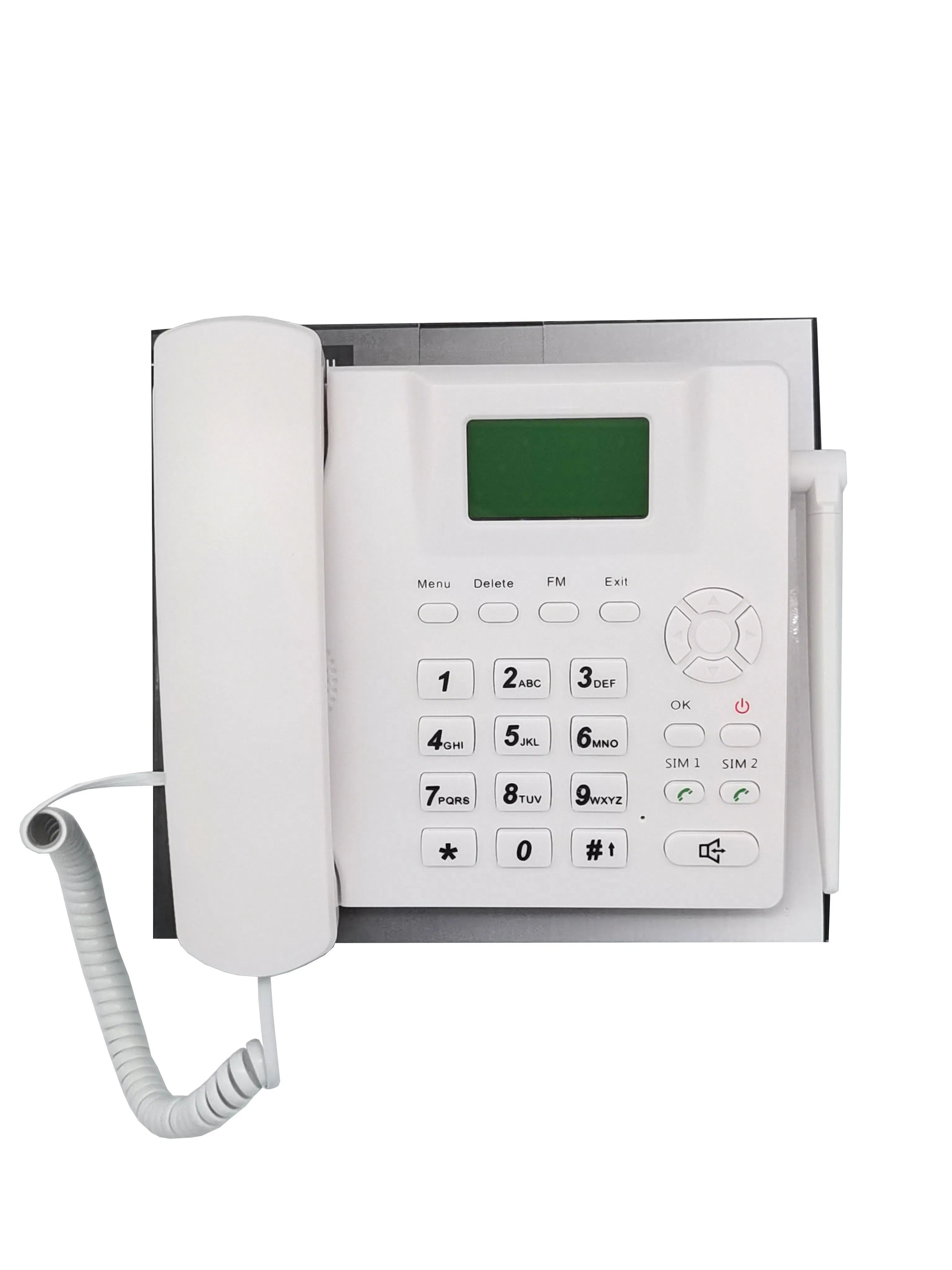 Global Use 2g GSM Telephone with Dual SIM Slots