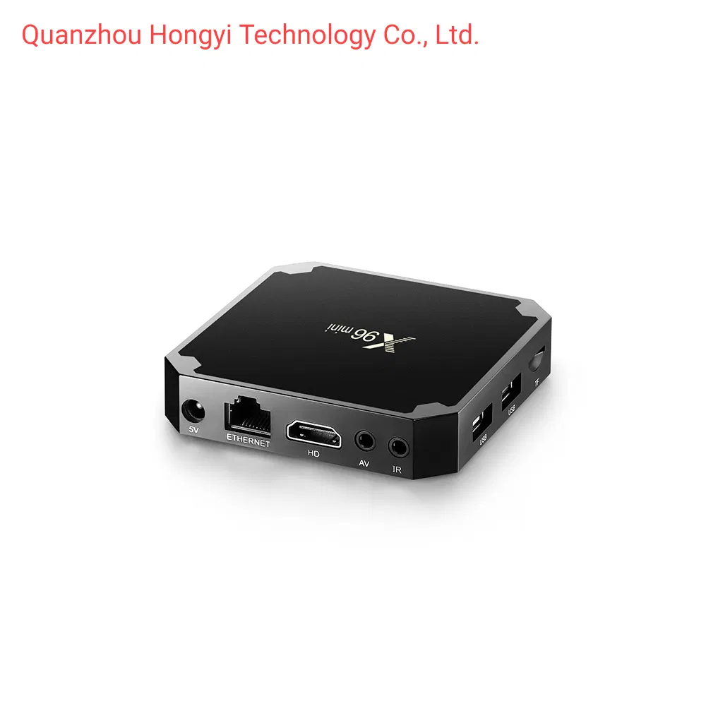 Stable Quality Android Tvbox X96 Mini Android 7.1 Amlogic S905W 2GB 16GB Cheapest Android TV Box