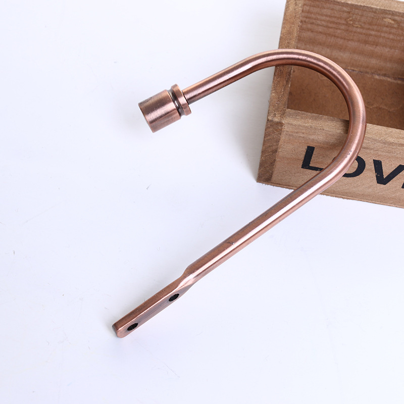 Window Metal Curtain Tiebacks The All-in-One U Shape Has No Binding Curtain Holdbacks