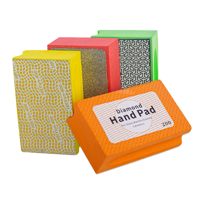 Premium Versatile Diamond Hand Pads for Professional Use