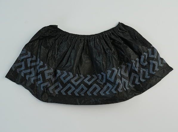 New Product Disposable Shoe Covers Boot Covers Black Disposable Overshoes