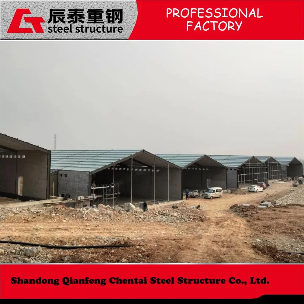 China Factory Manufacturer Prefabricated Galvanized Steel Structure Poultry Farm