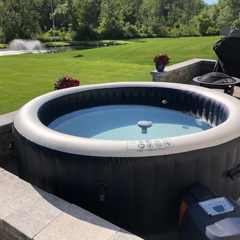 Надувной СПА джакузи для двоих с гидромассажем