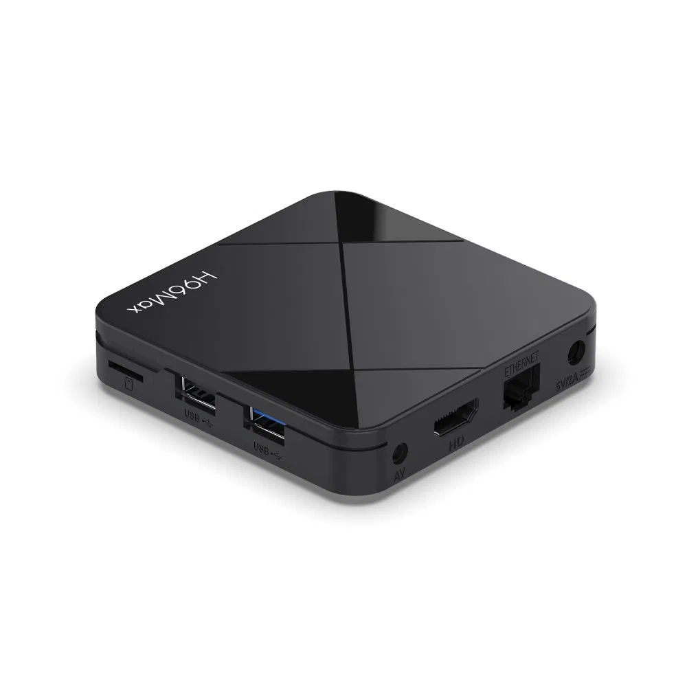 H96 Max Rk3518 Android 14.0 TV Box Quad Core Arm Bt5.4 4K 100m Quad Core Set Top Box