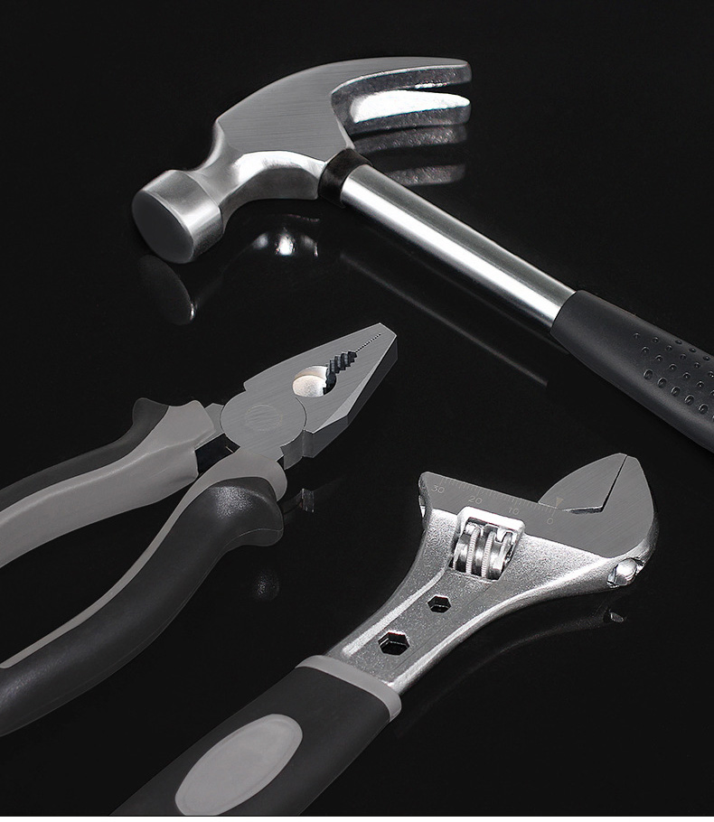 Household Tool Set Commonly Used Hardware Multi-Function Repair 60-in-One Tool Box