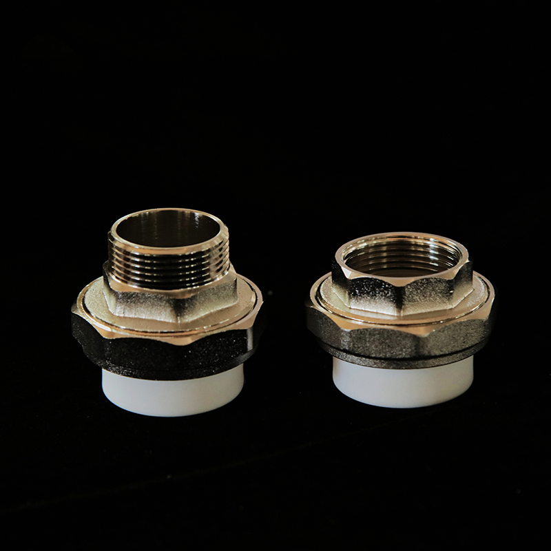 Brass PPR Fittings NPT Bsp Male Threaded Union DN20-DN63 with Bsp/NPT, Dezincification Resistant for Water Systems