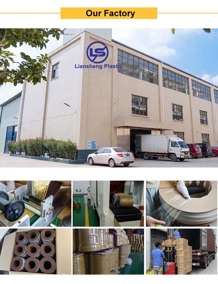 Draught Excluder Self Adhesive Door Strip EPDM E Type Door Foam Seal Strip 9X4mm