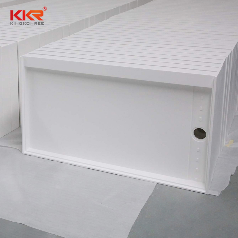 Custom Stone Shower Base, Solid Surface Shower Pan