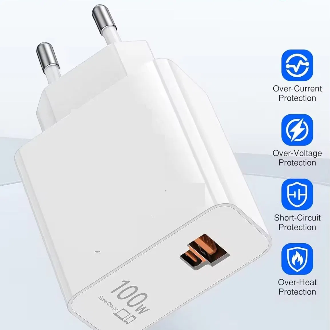 Зарядное устройство 120W с кабелем 6A
