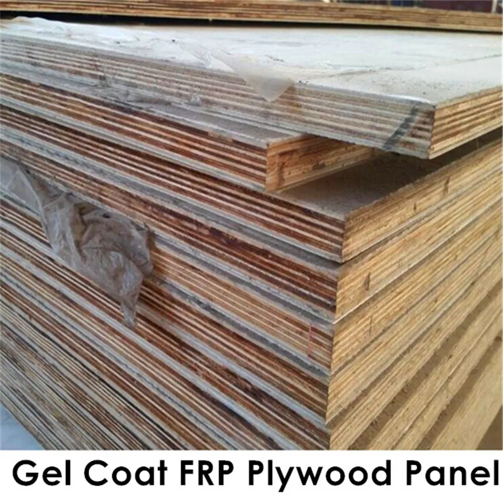 FRP Polyester Prelaminated Plywood Insulation Panel for Boat, Truck Body Construction