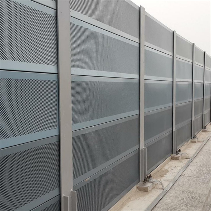 Noise Cancelling and Sound Absorbing Barrier Panels Fencing Polyester Noise Barrier Wall Construction Noise Reduction
