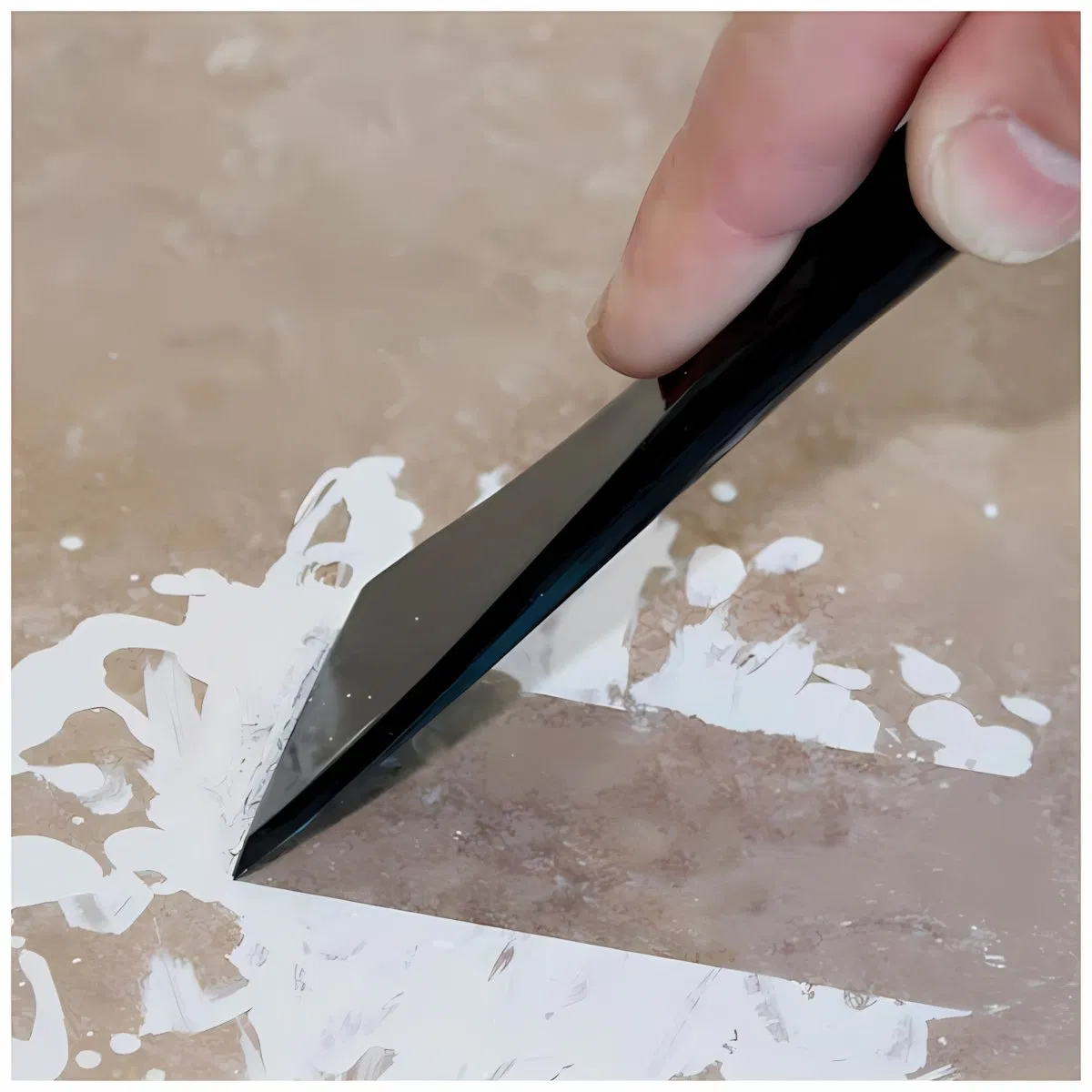 Hand Clean Razor Scraper with Resin Blades