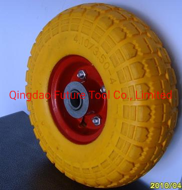 Flat Free PU Wheel (3.25-8 )