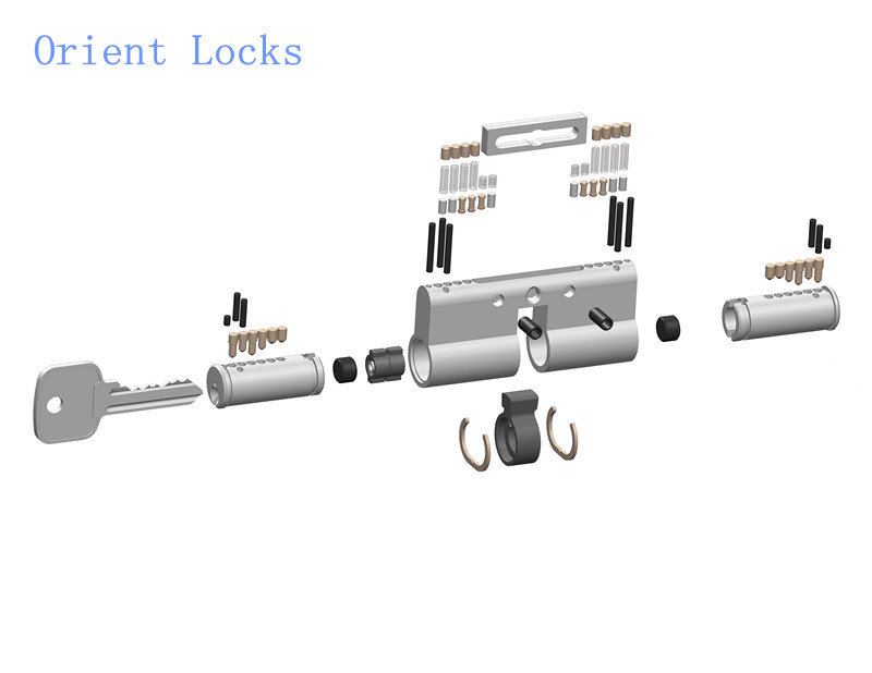 Euro Profile One Star Kitemark (1 Star) Cylinder Lockbody Double Open Mortise Lock