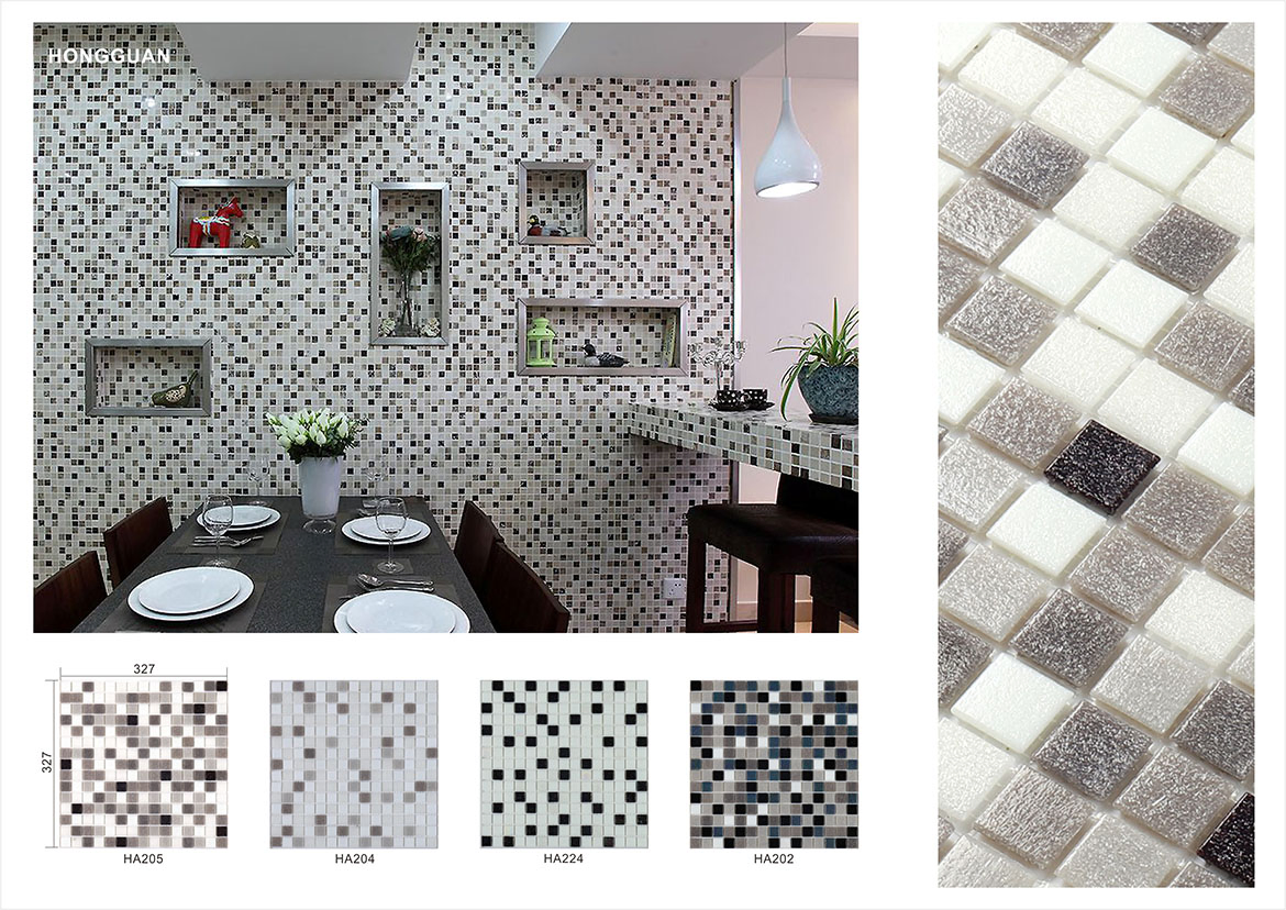 Стеклянная мозаика Vitreous Glass Mозаико для бассейна