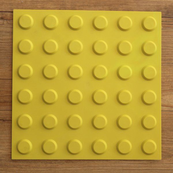 Тактильная плитка для слепых ПВХ 300x300 мм