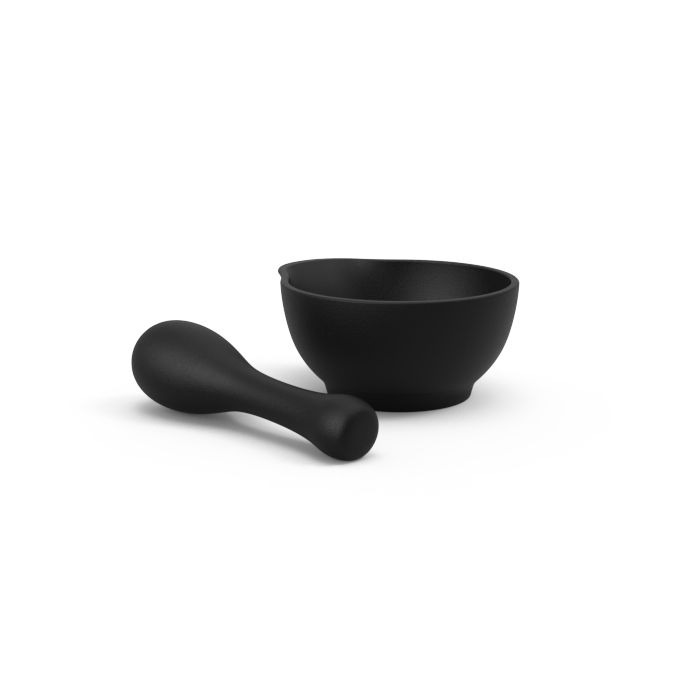 New Style Cast Iron Grinder for Spices Mortar and Pestle Set