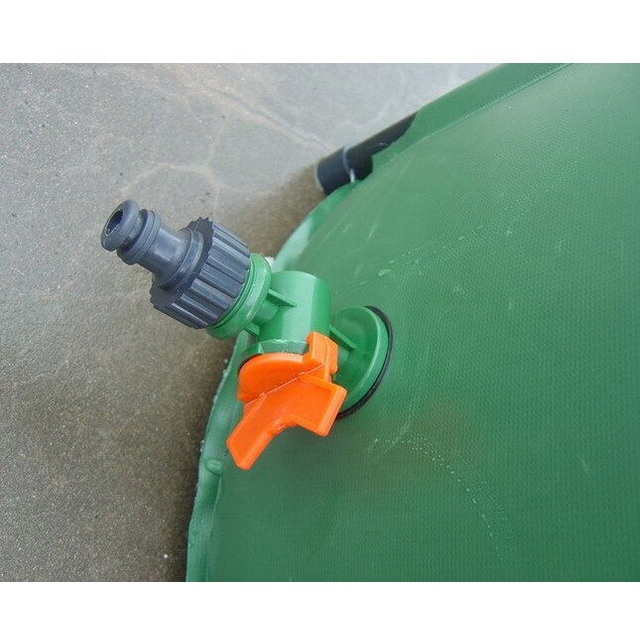 500L Collapsible Rain Barrel Hydroponics Water Storage Tank Water Catcher Container Rainwater Barrel