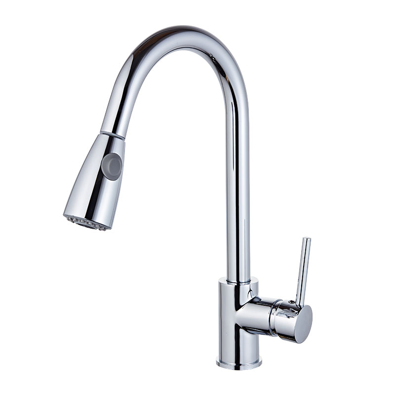 Sanitary Ware Pull out Kitchen Mixer Tap Kitchen Sink Faucets with Pull Down Sprayer