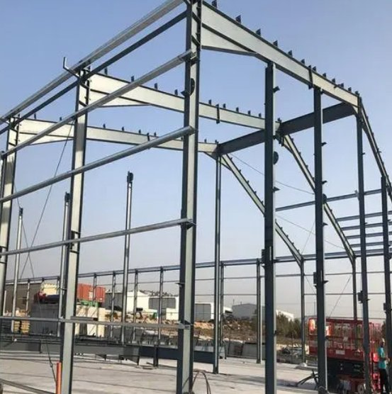 Bolt Connection Structural Steel I Beam/H Profile Steel Columns Manufacturer