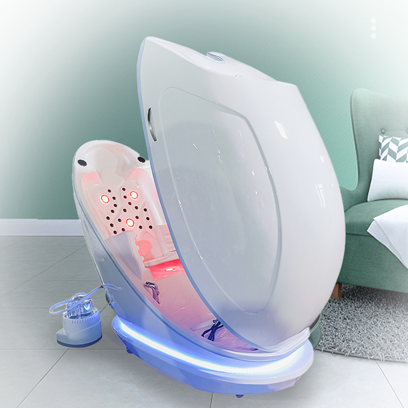 Red Light Therapy Wet Steam Sauna Fumigation Chamber SPA Capsule Equipment