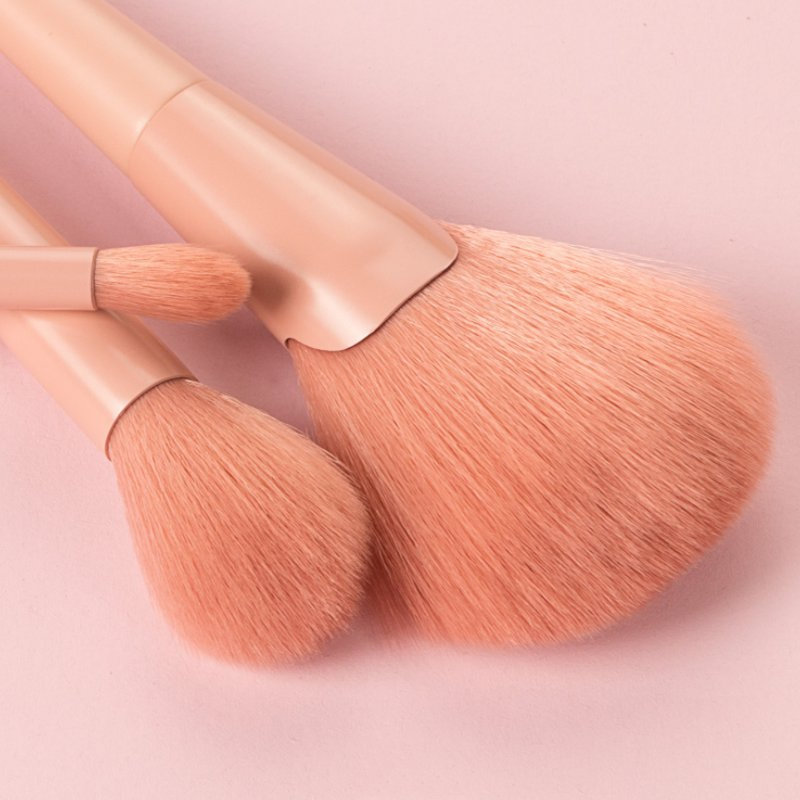 Wholesale Makeup Brush Private Label 11PCS Face Eye Soft Dense Synthetic Hair Wood Handle Makeup Brushes Set