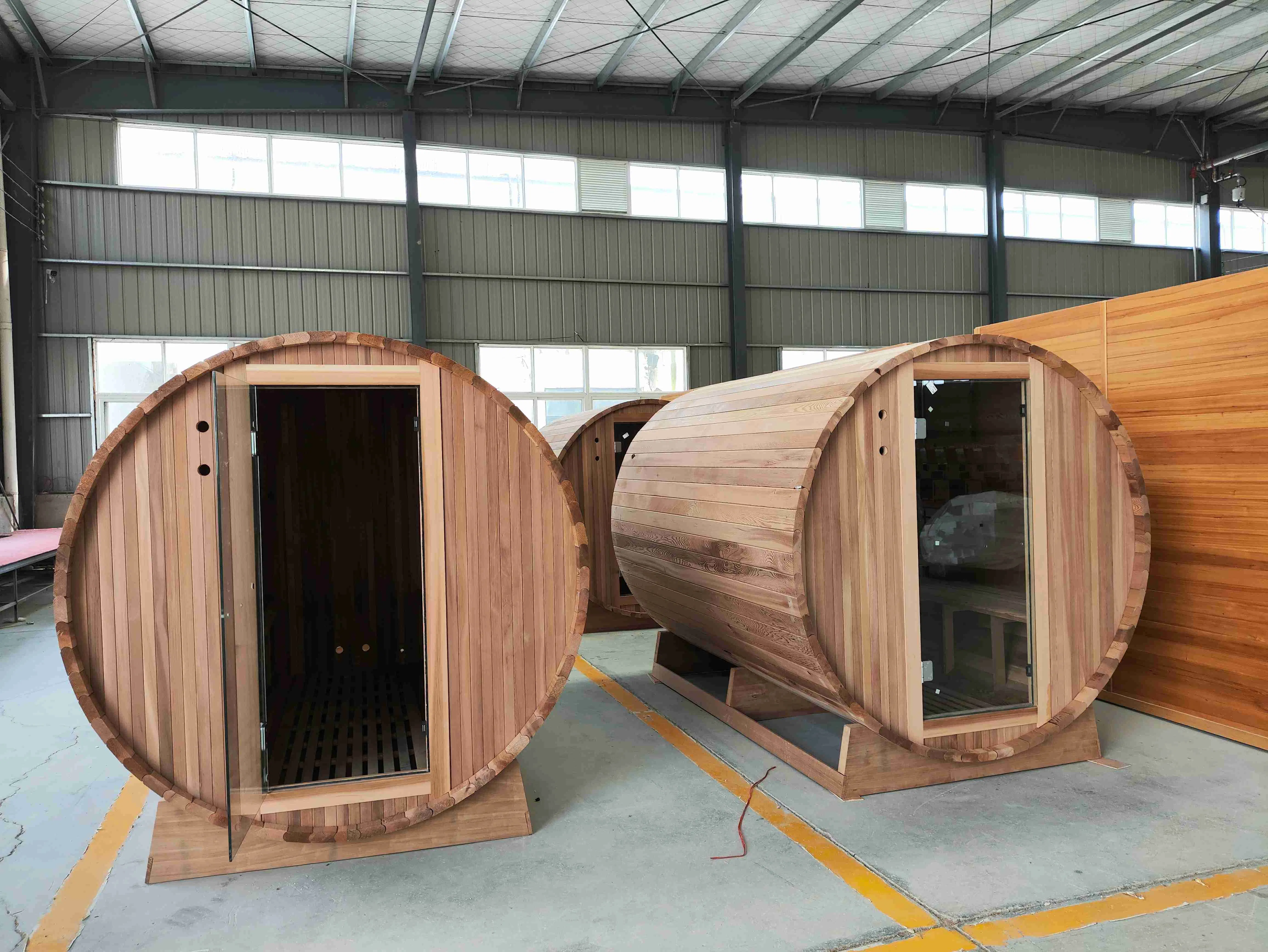 Финская сауна из сосны на 4 человек