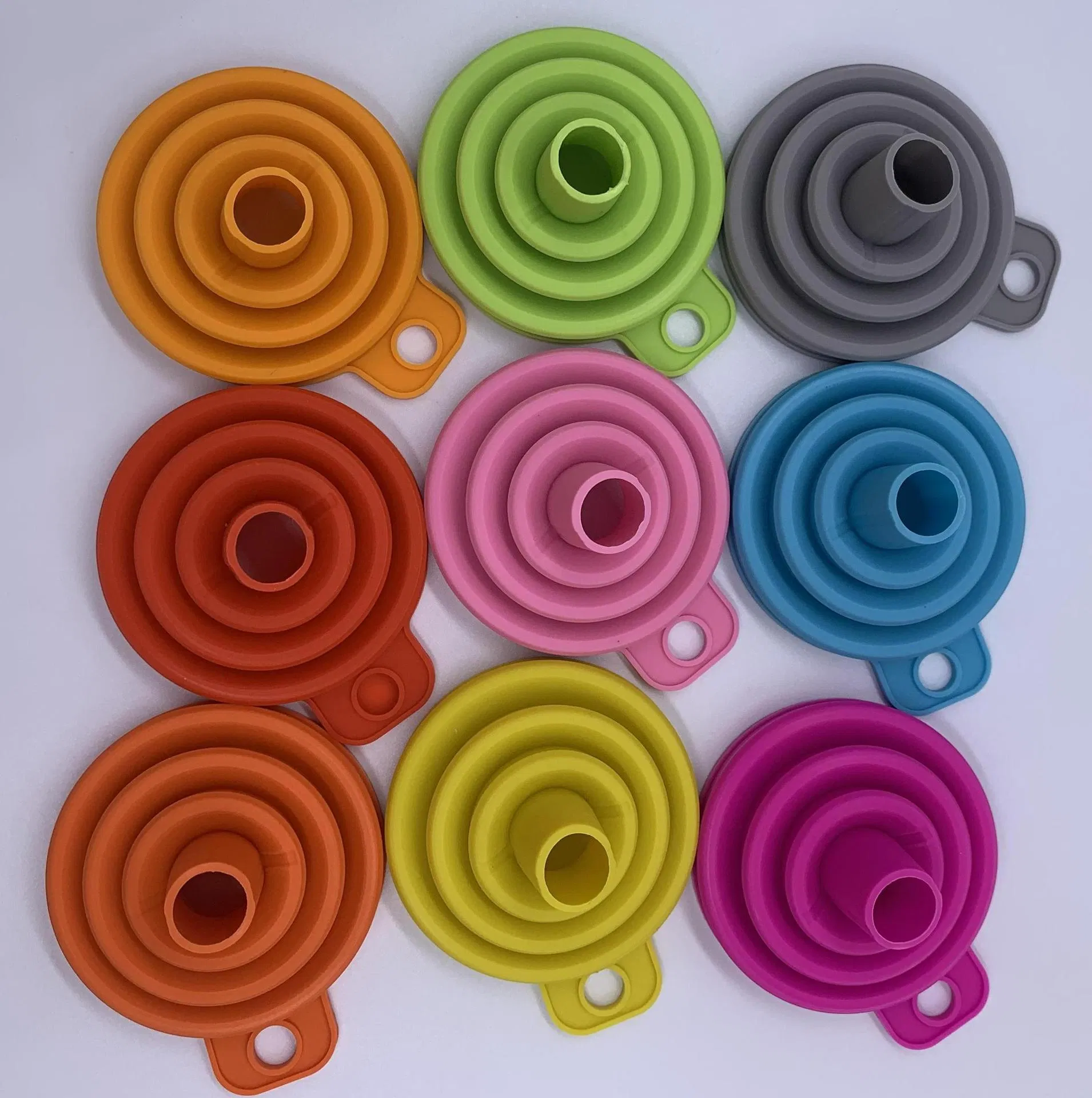 Kitchen Use Silicone Portable Folding Funnel