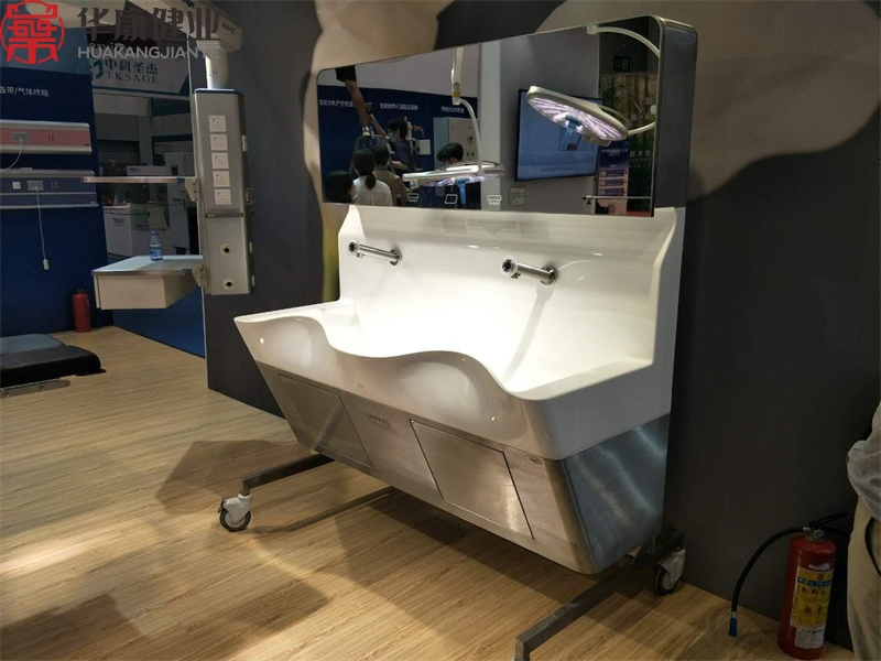 Solid Surface Basin Washing Basin Used in Hospital Surgical Room Hand Wash Basin