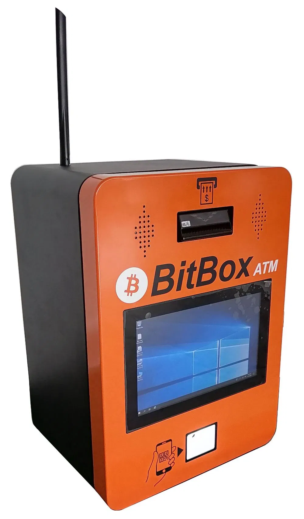 OEM 10.1 Inch Cash Recycling Bitcoin Exchange Machine Btc Token Exchange Kiosk