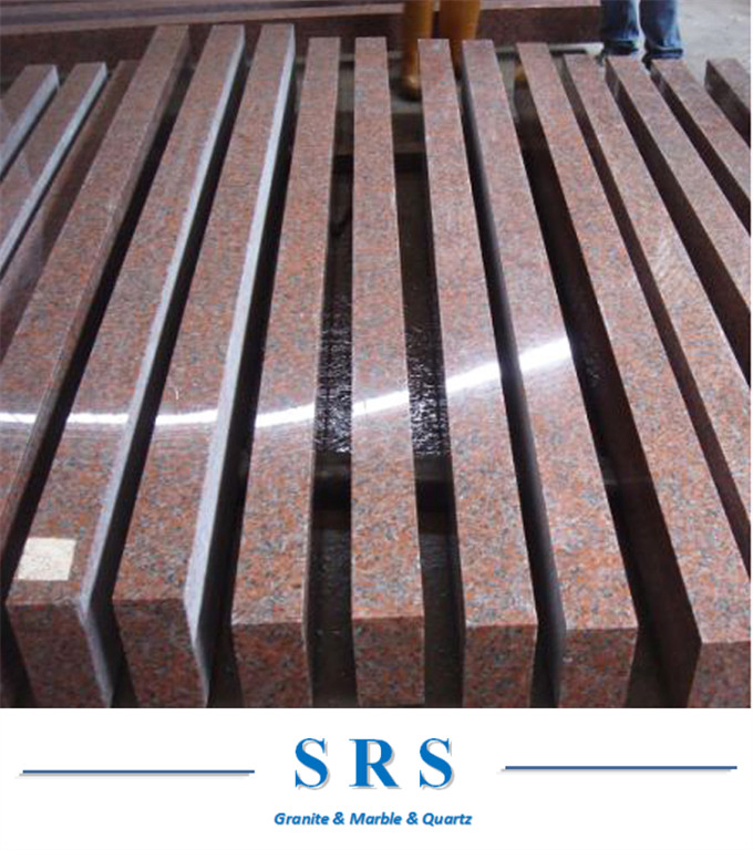 Chinese Maple Red G562natural Granite Stone Polished Flooring Tiles