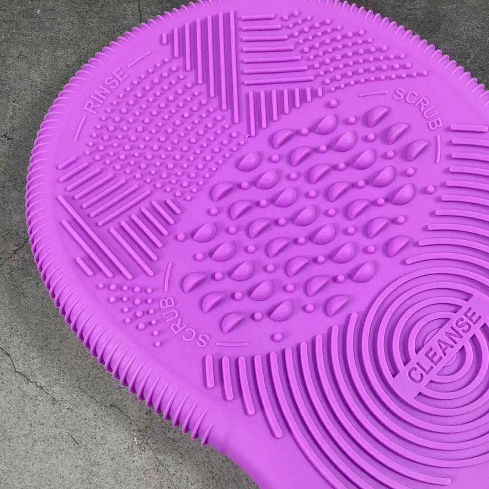 Silicone Clean Mat Glove Wholesale Cosmetic Makeup Brush Cleaner Wash Sponge Cleaning Pad
