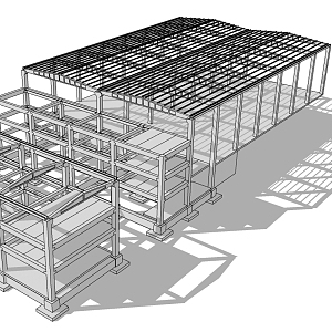 Prefab Tiny Portable Modular Prefabricated Container Folding Structure Frame Steel House Warehouse