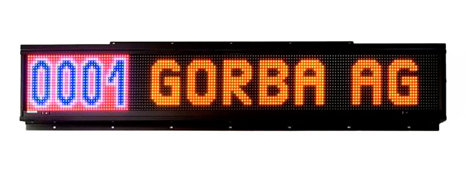 Bus LED Moving Sign for Route / Destination Information