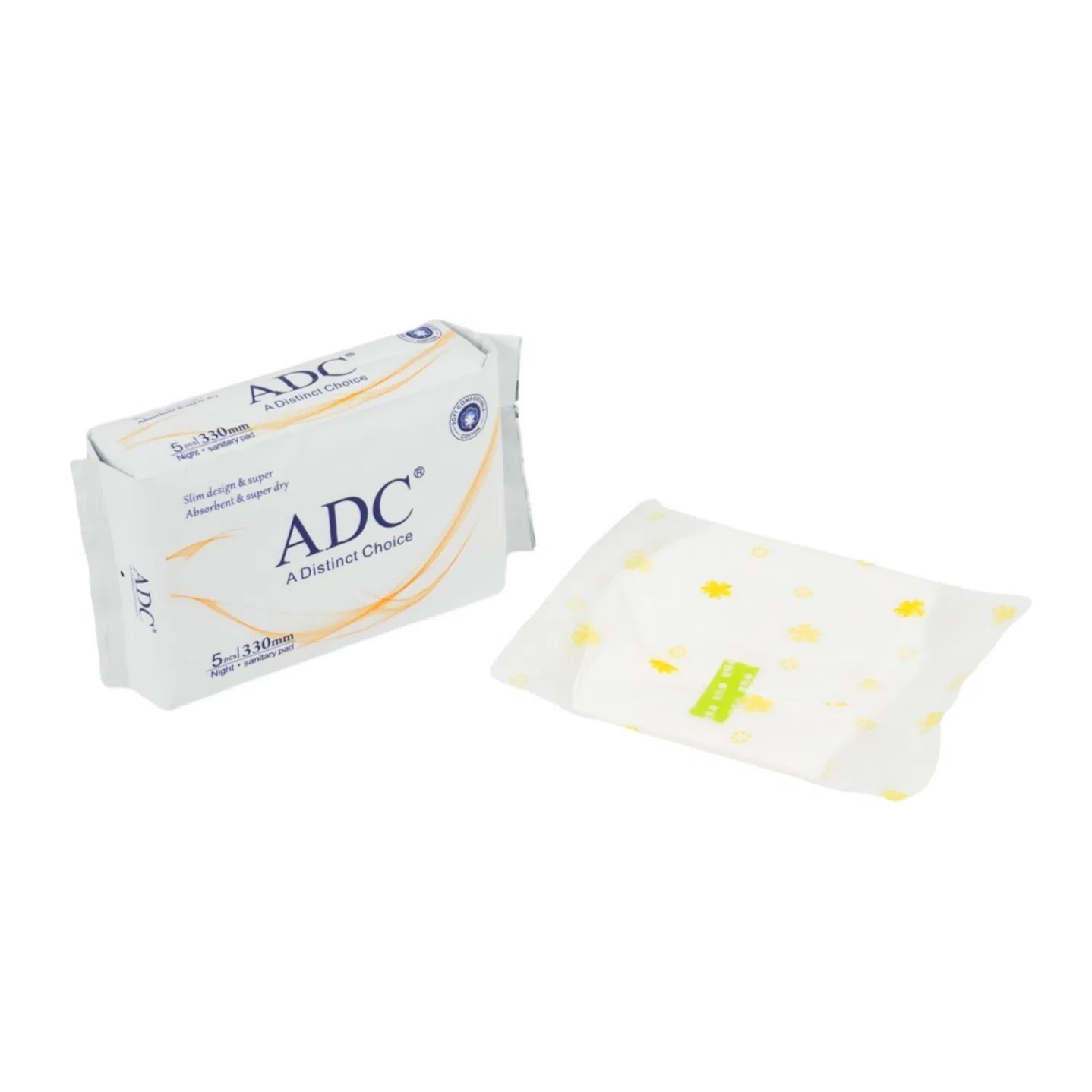 Eco-Friendly Menstrual Super-Care Cotton Women Pad Sanitary Napkin