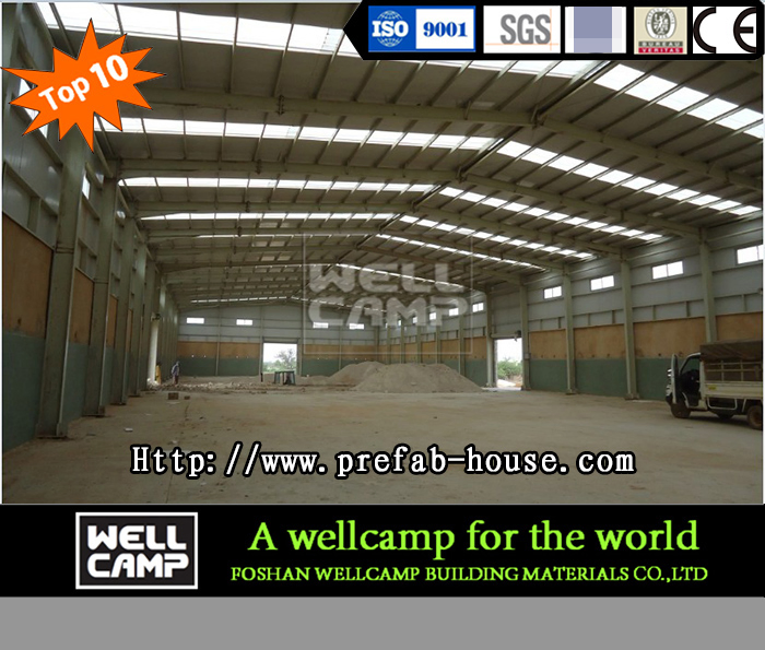 Best Quality Prefabricated Building Steel Sheet Structure Warehouse for Camp