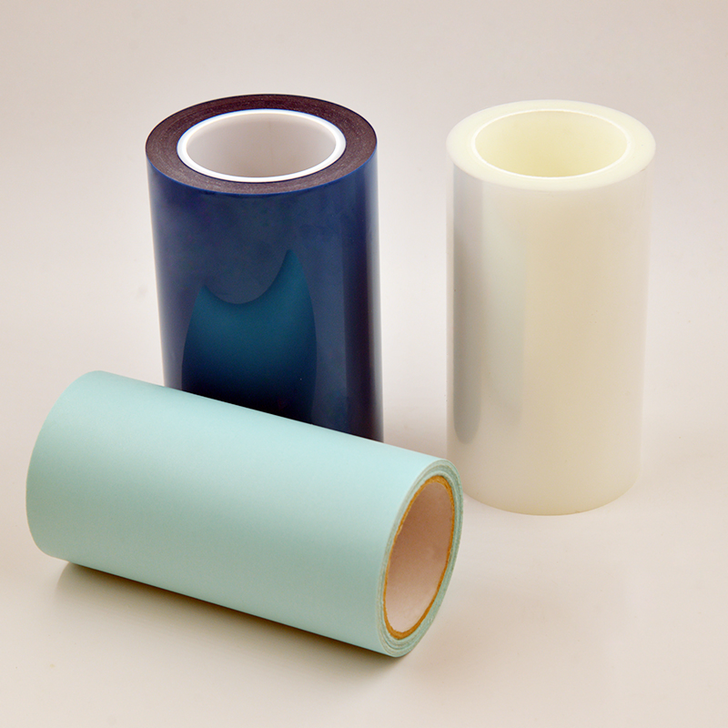 Zq-High Quality Blue Glassine Release Paper Roll