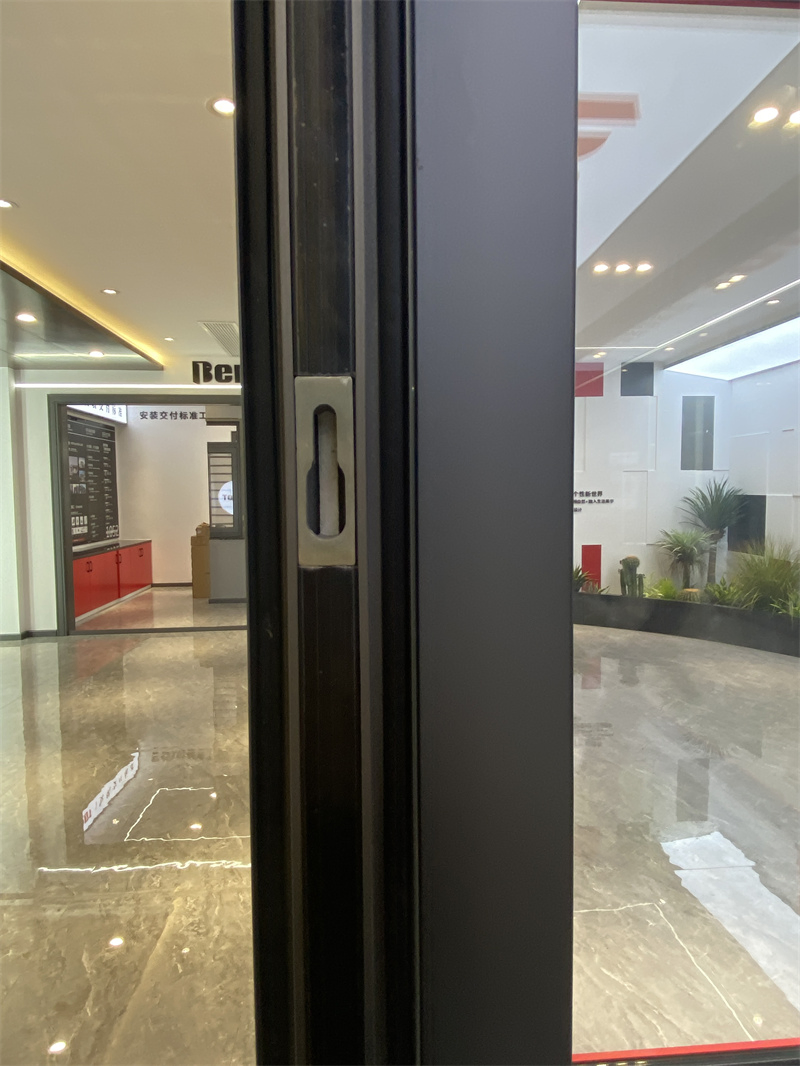Aluminium Modern Double Glass Sliding Door