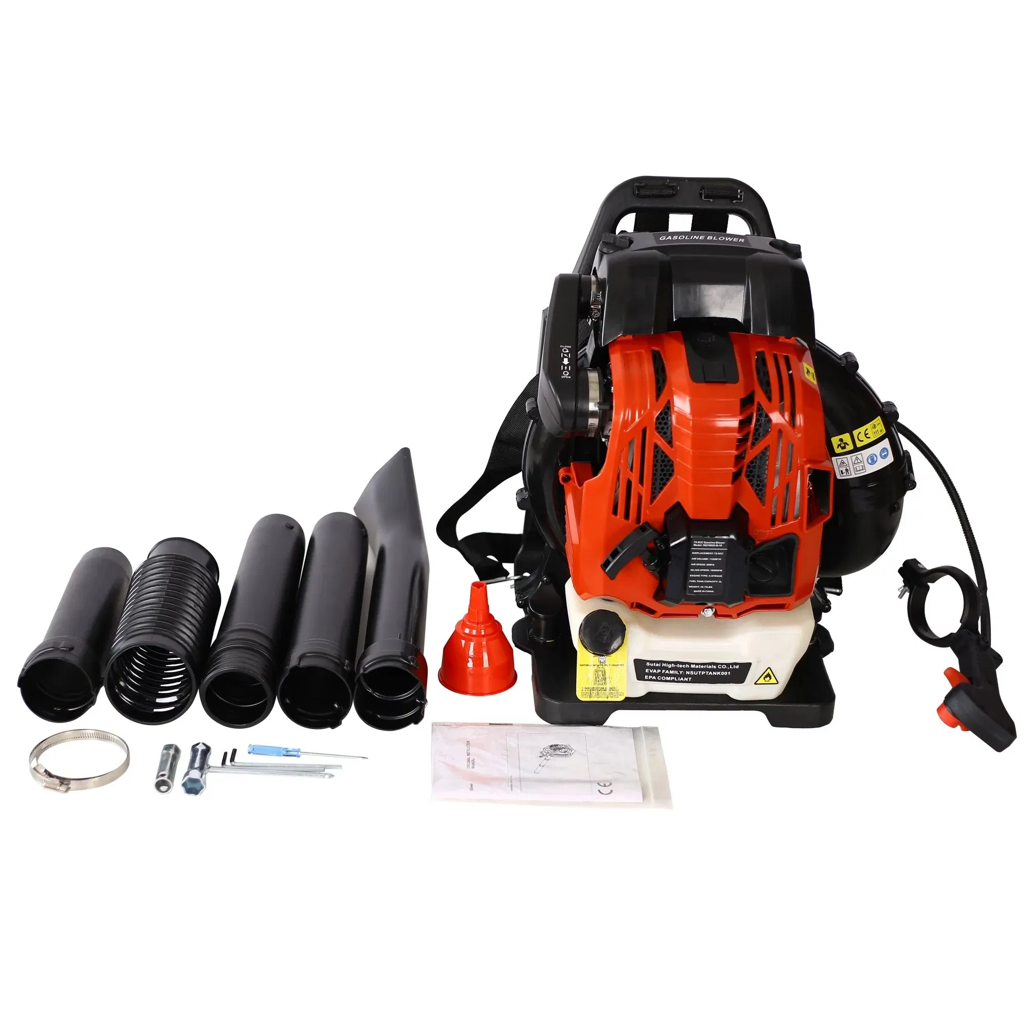 76cc 4-Stroke Backpack Gasoline Blower for Garden & Snow with Petrol Engine (GB760-4)