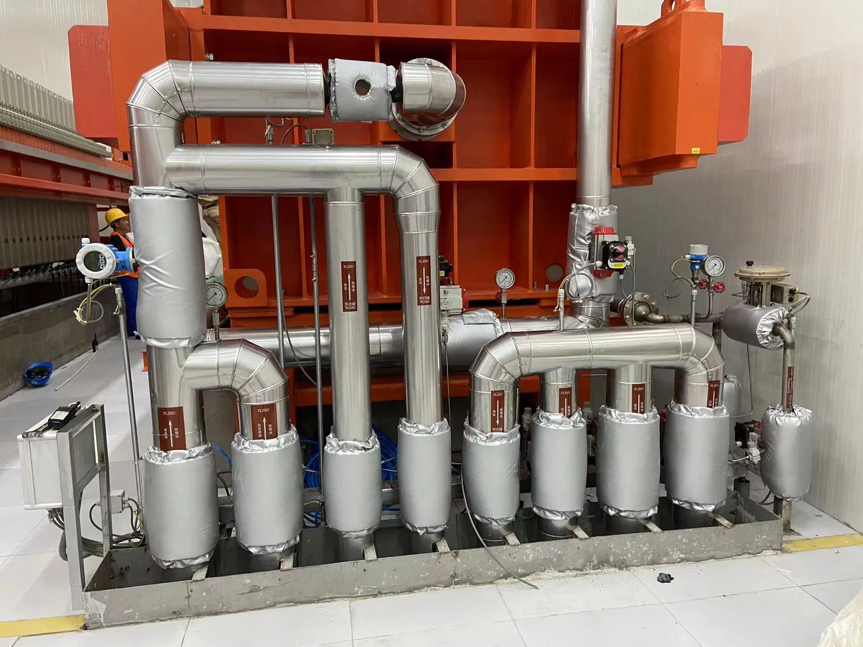Removable and Reusable Ceramic Fiber Thermal Insulation Blanket for Globe Valve