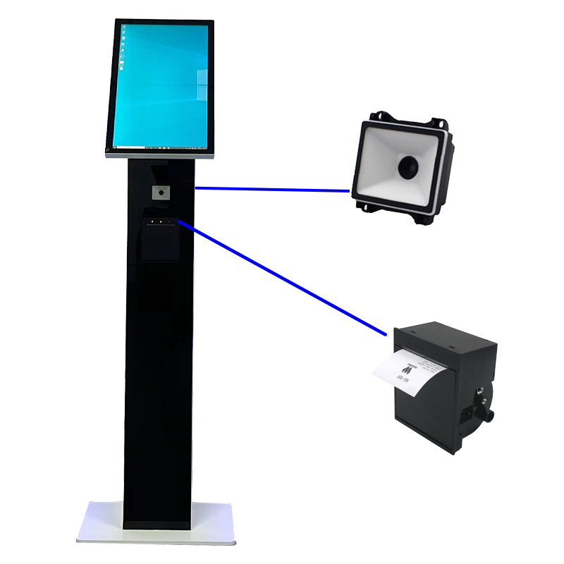 for coffee Shop Restaurant Self Pay Self-Service Ordering Android Koisk with Printer in Restaurant Shopping Mall Kiosks for Sale