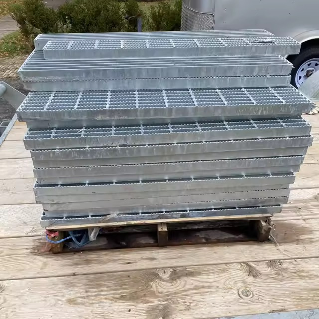 Galvanized Steel Grating for Driveway and Walkway Use