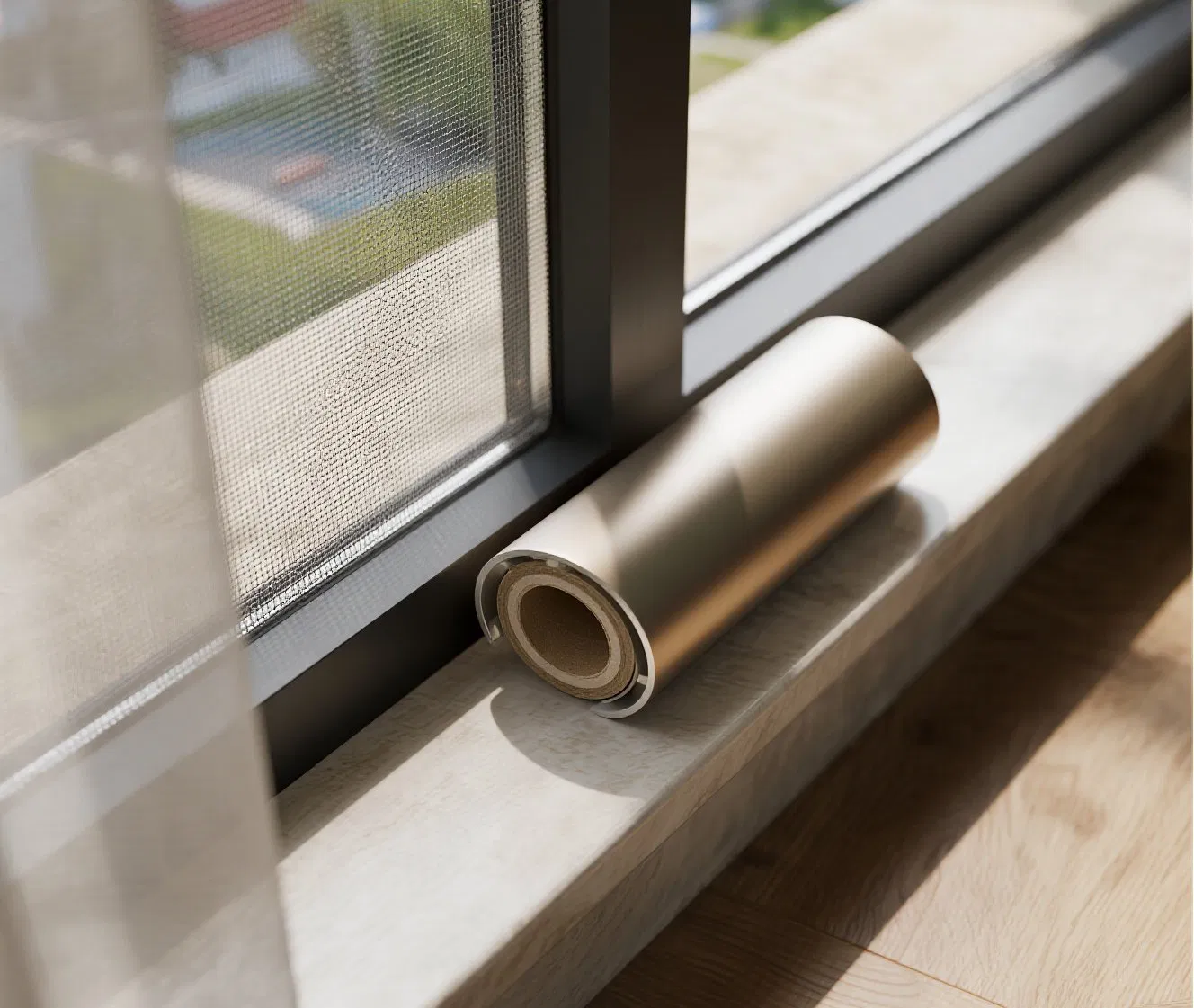 Durable Aluminum-Magnesium Alloy Wire Window Screens for Insect Protection