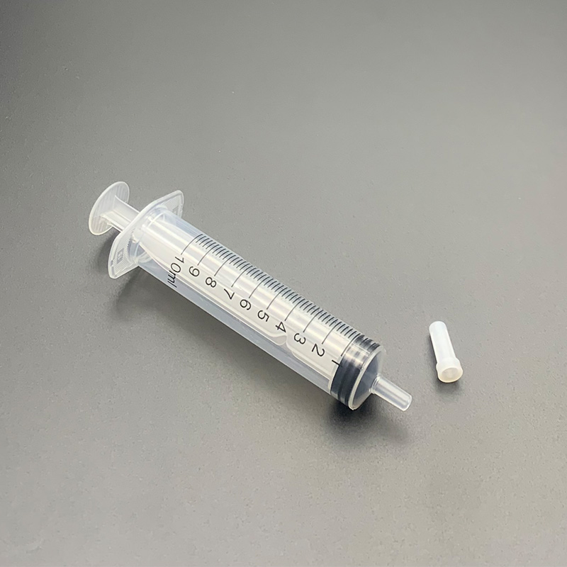 10ml Plastic Oral Syringe with Plug Disposable Pet Feeder Liquid Dispensing