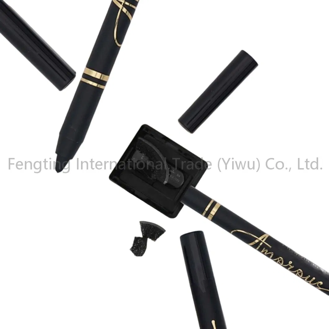 Private Label Custom White Black Brown Water Color Activated Pen Eye Liner Waterproof Liquid Eyeliner Pencil