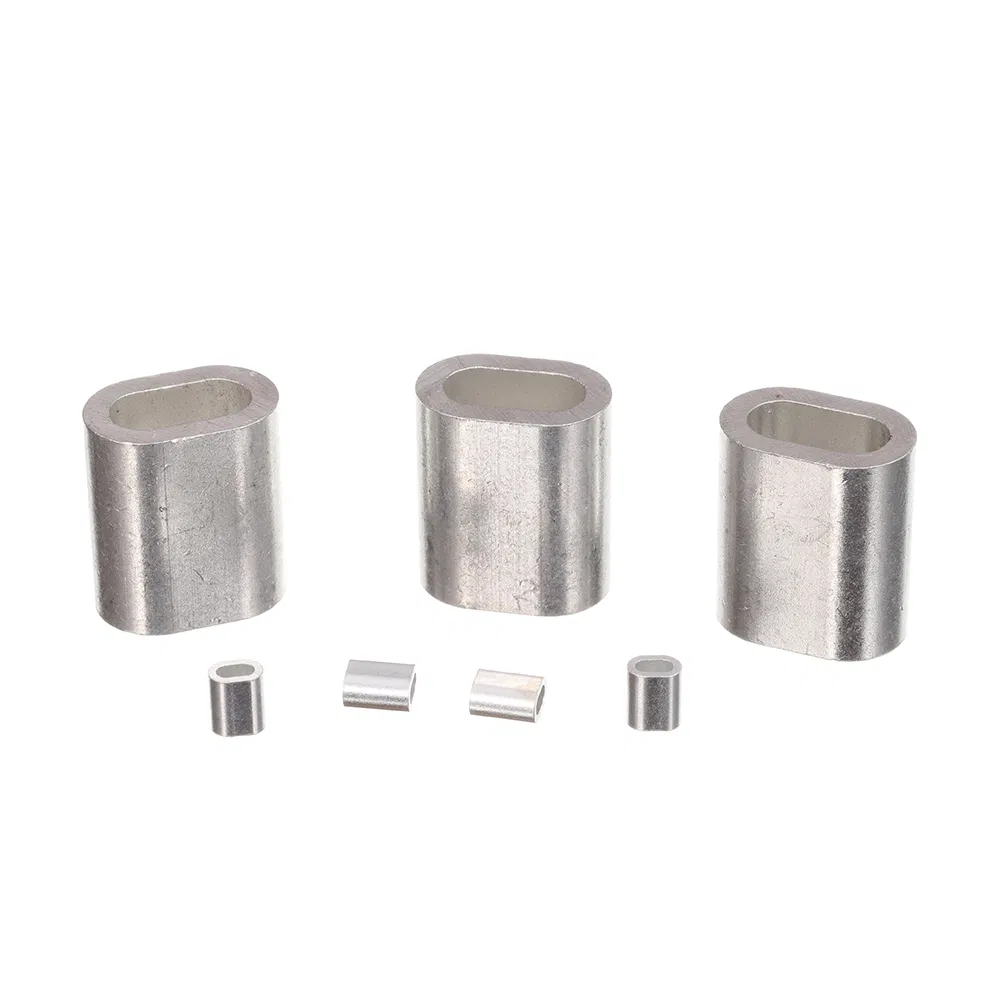 Rigging Hardware Wire Rope Sling Ferrule Aluminum Sleeves for Wire Rope Fittings