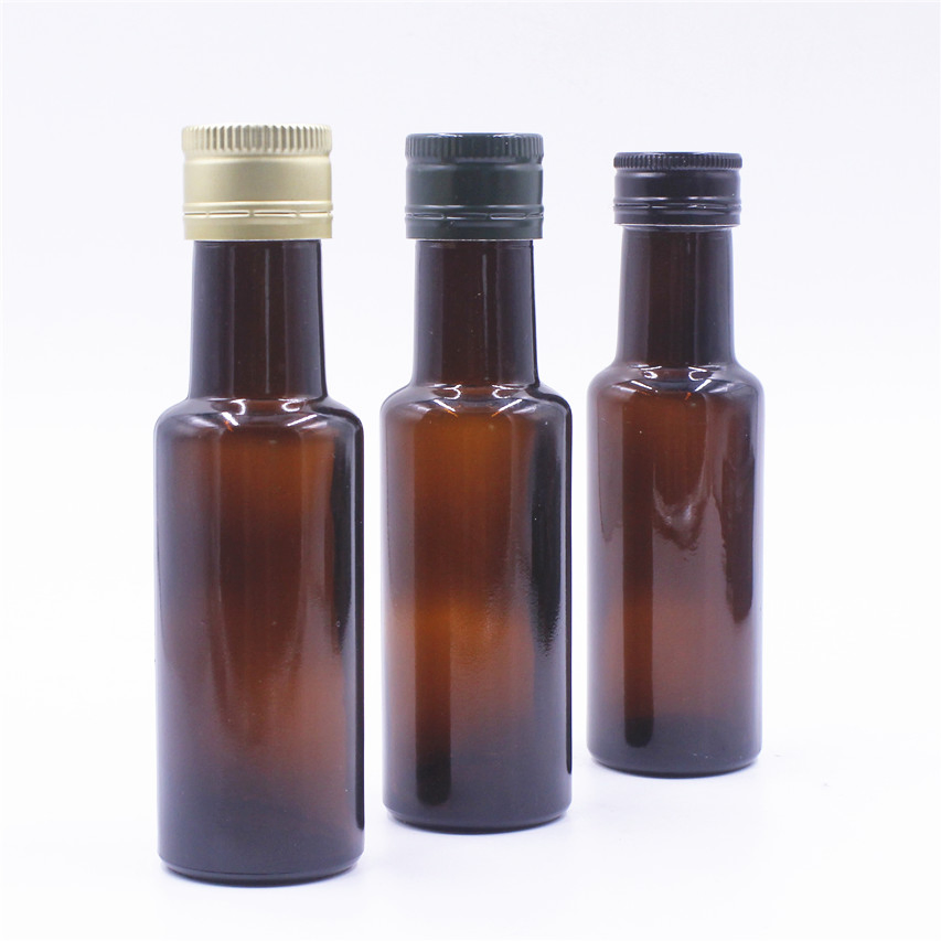 250ml 500ml 750ml Empty Square Round Dark Green Clear Marasca Cooking Olive Oil Glass Bottle