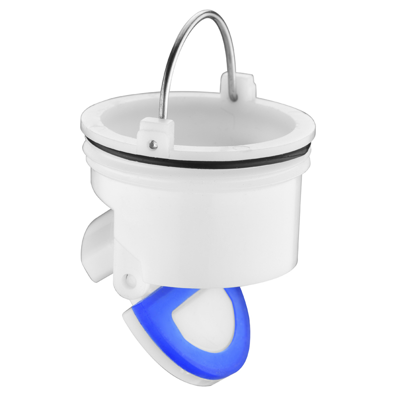 Пластиковый напольный трап для ванной