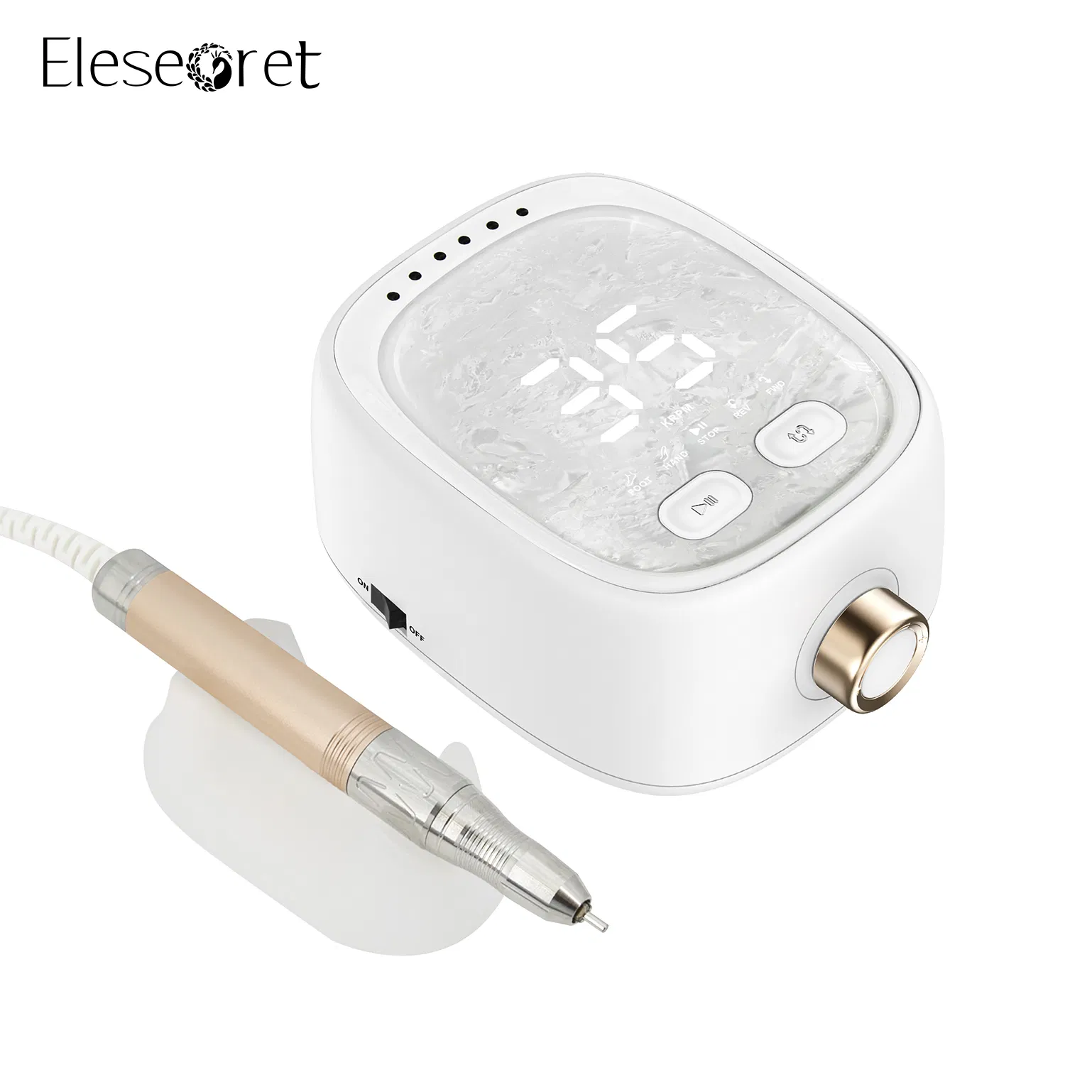 Professional Electric Nail Drill Low Noise High Power Brushless Nail Drill Machine