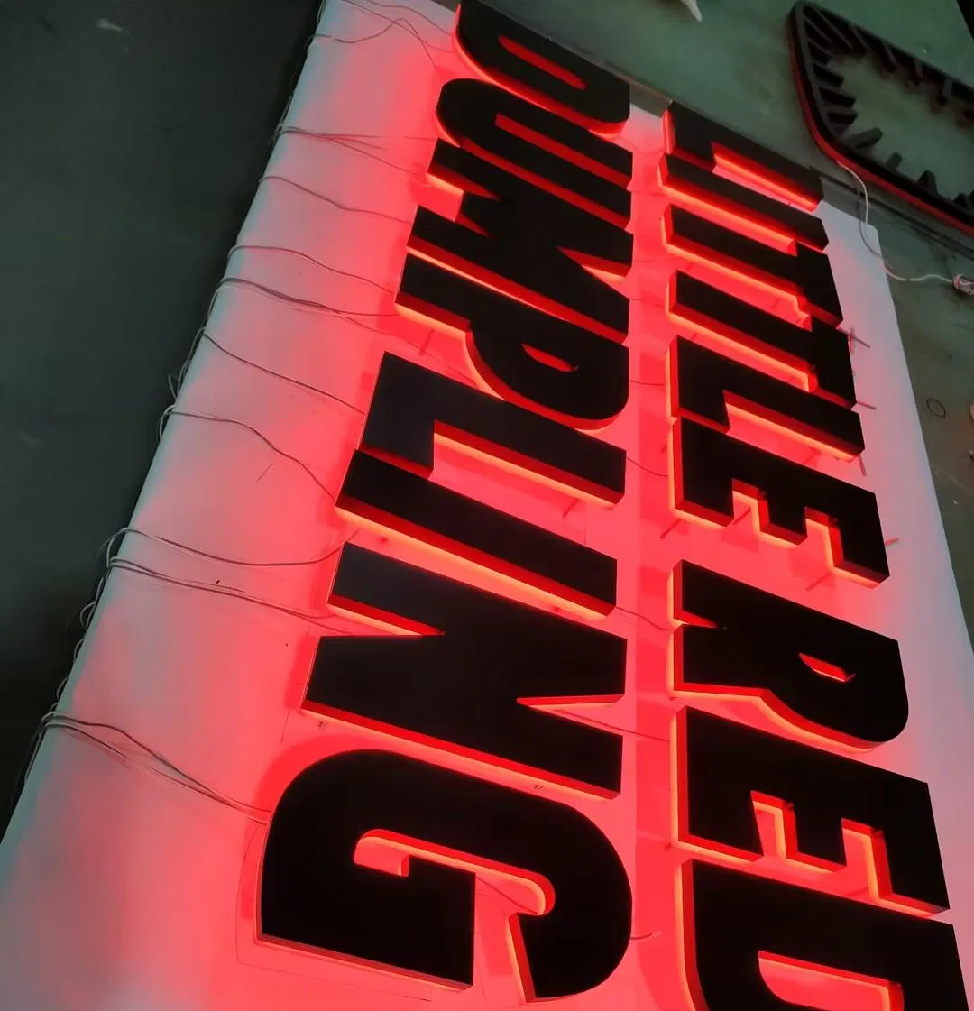 Innovative 3D LED Acrylic Sign for Captivating Business Displays